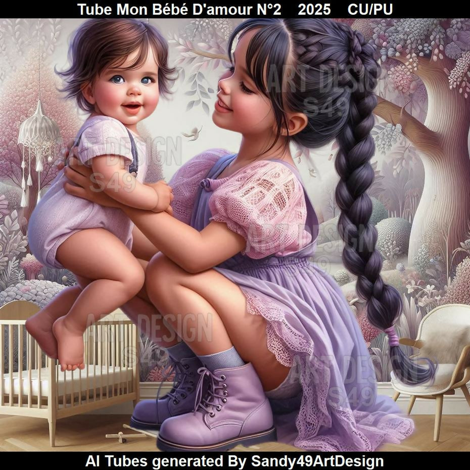 Tube Mon Bébé d'amour N°2 2025