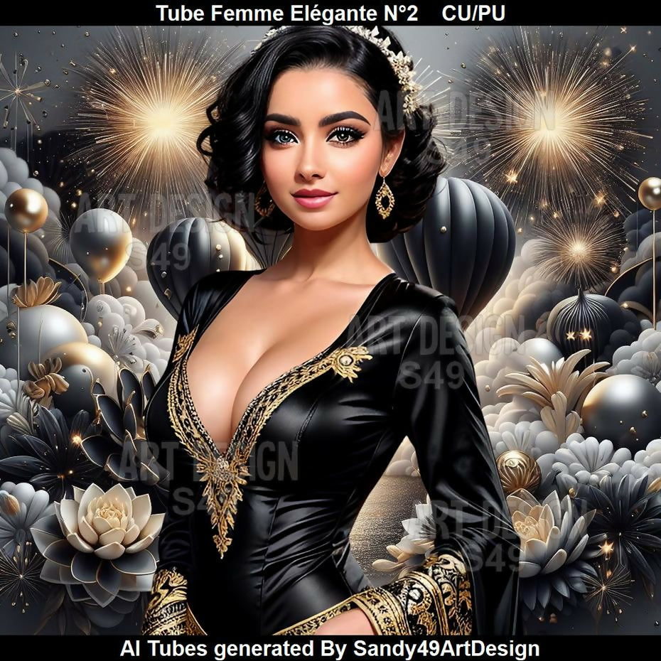 Tube Femme Elégante N°2