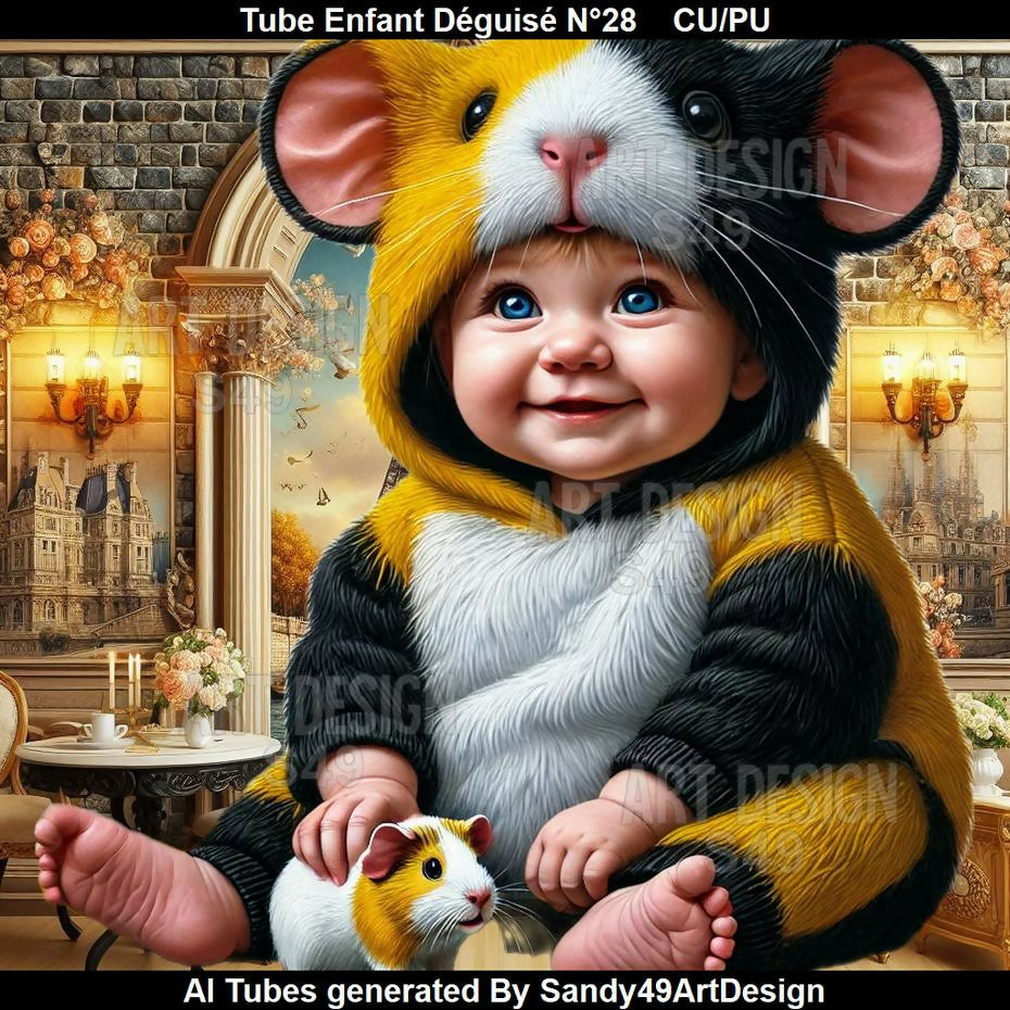 Tube Enfant Déguisé N°28