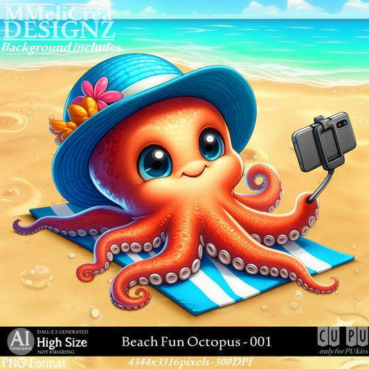 MMD_EXTRAPACK_AI_BeachFunOctopus001_PV1