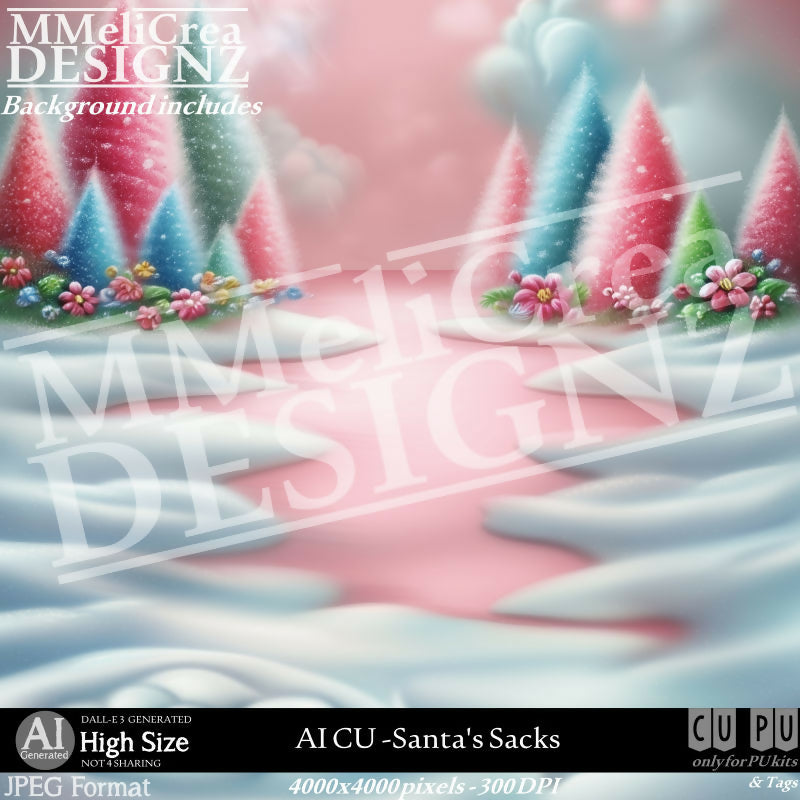 MMD - AI - CU Santa's Sacks