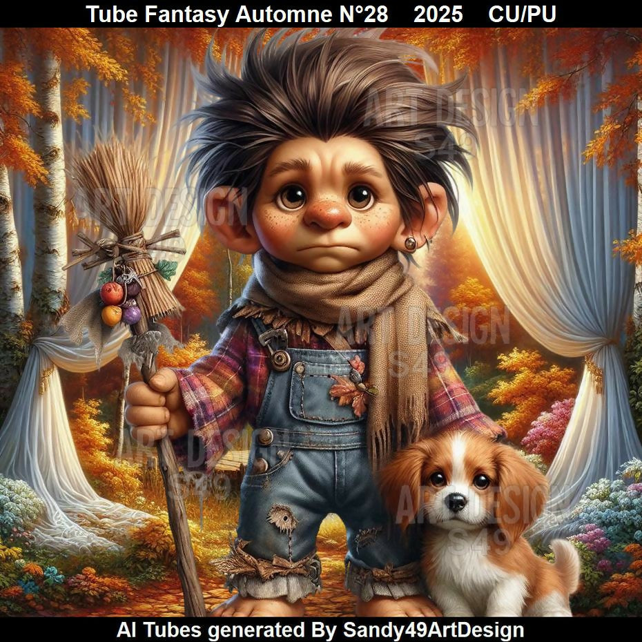 Tube Fantasy Automne N°28