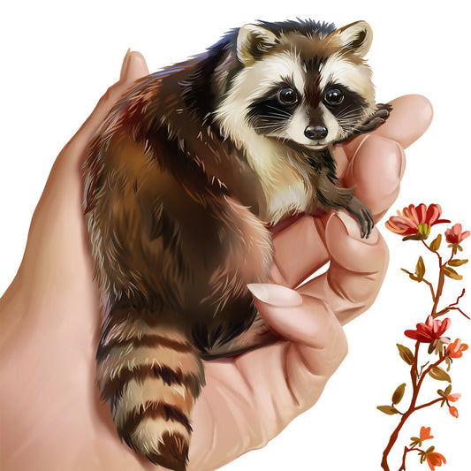 Raccoon toy