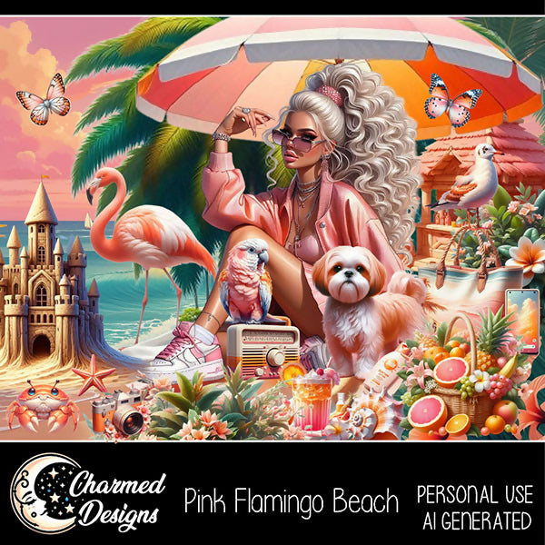 PinkFlamingoBeachCDA