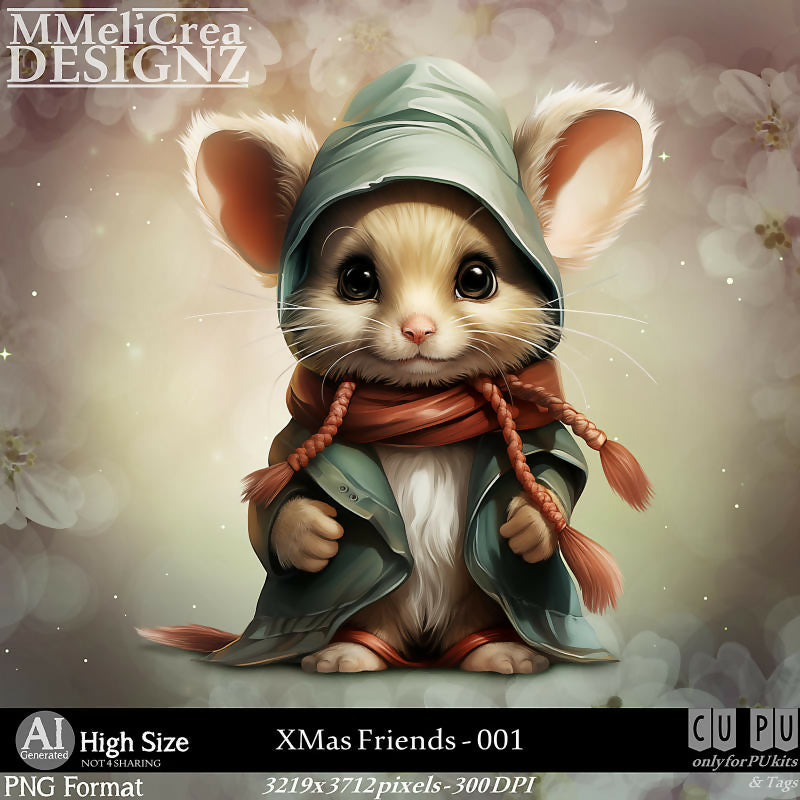 MMD - AI - XMas Friends - CU001