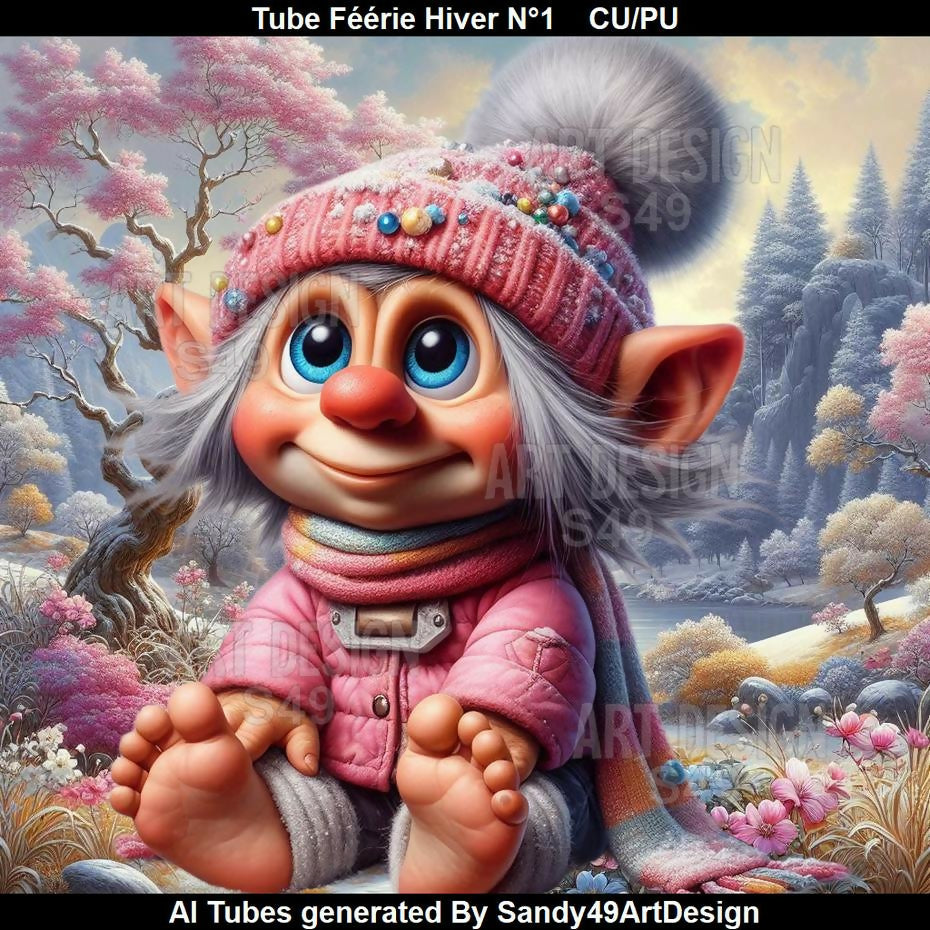 Tube Féérie Hiver N°1