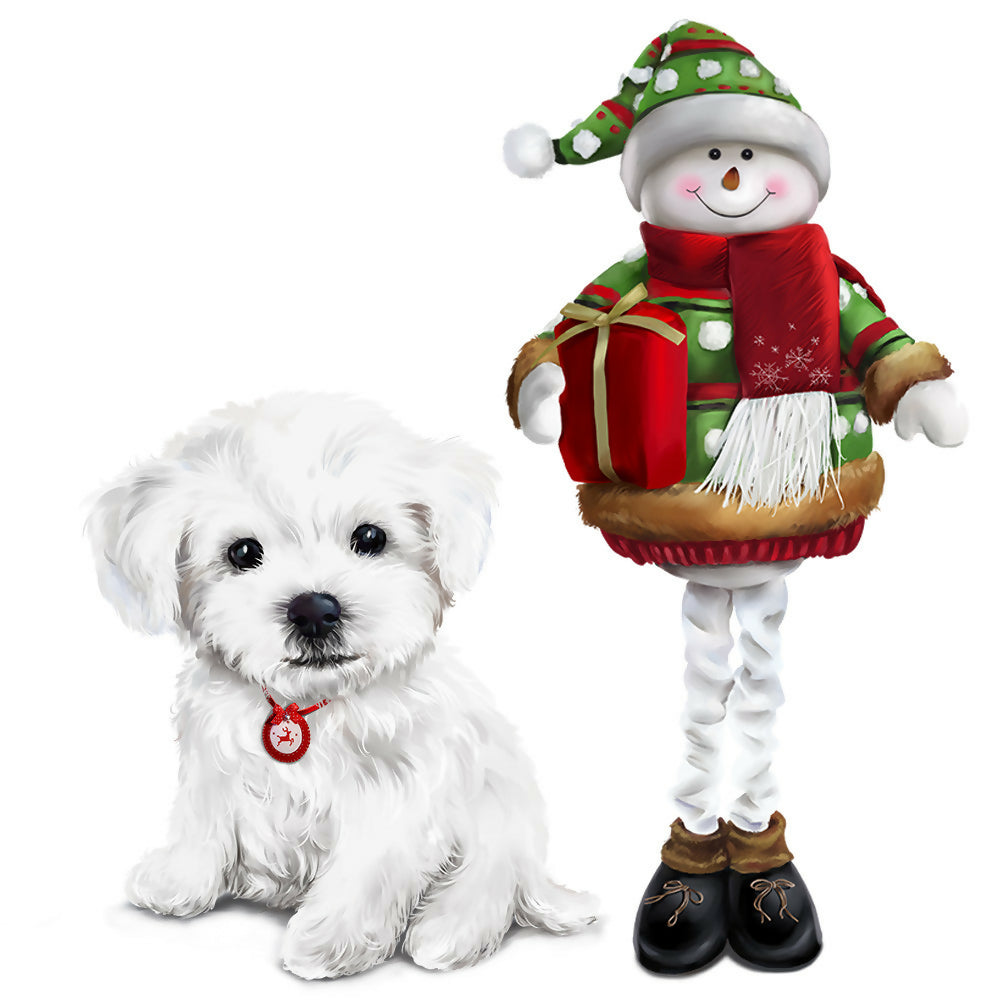Christmas dog