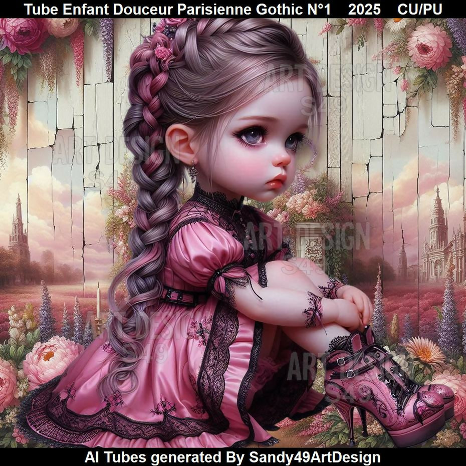 Tube Enfant Douceur Parisienne Gothic N°1 2025