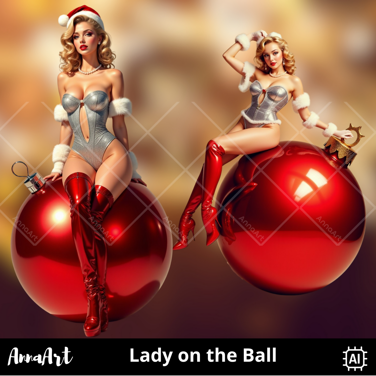 Lady on the Ball