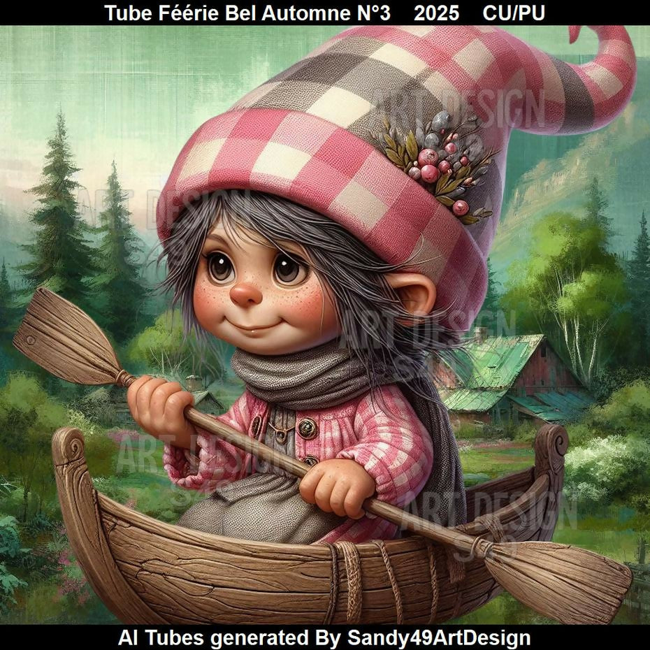 Tube Féérie Bel Automne N°3 2025