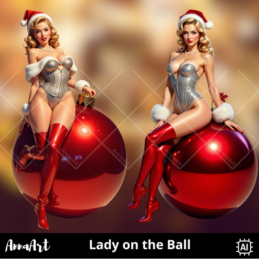 Lady on the Ball