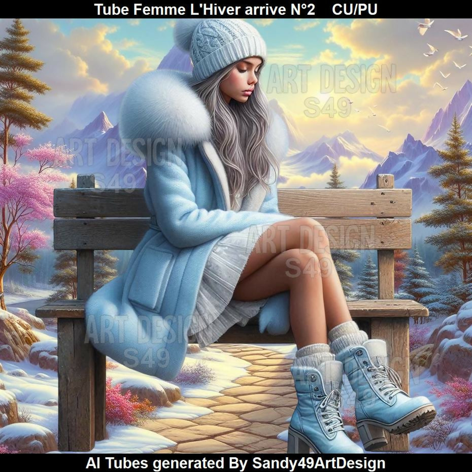 Tube Femme L'Hiver arrive