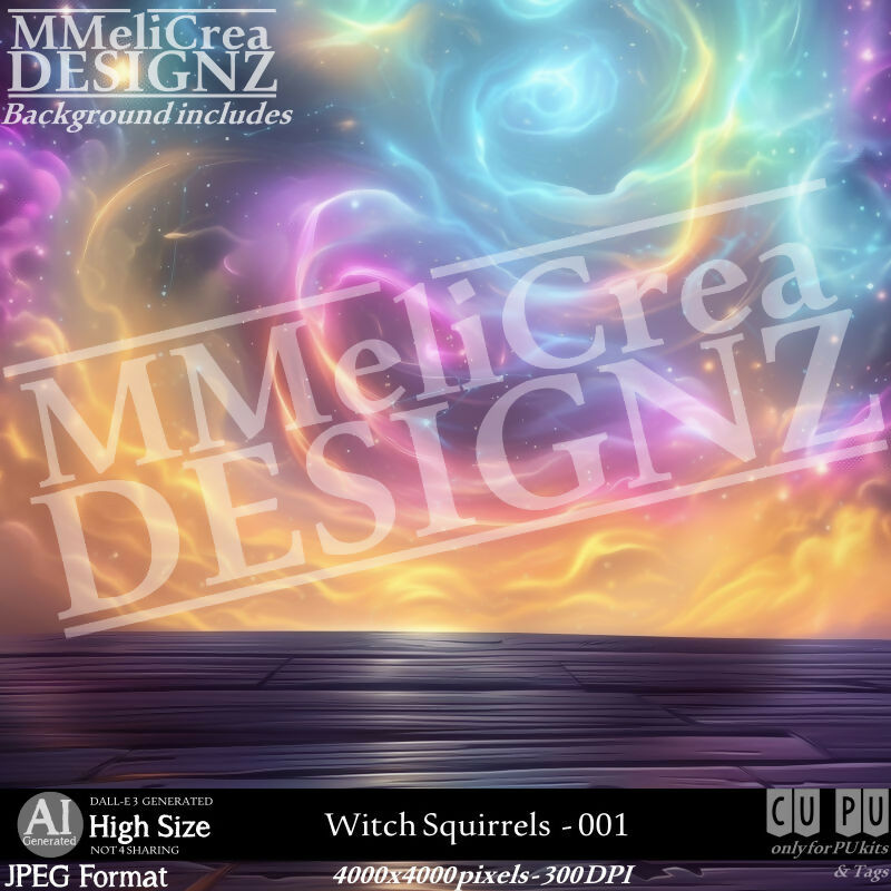 MMD - AI - Witch Squirrels - CU001