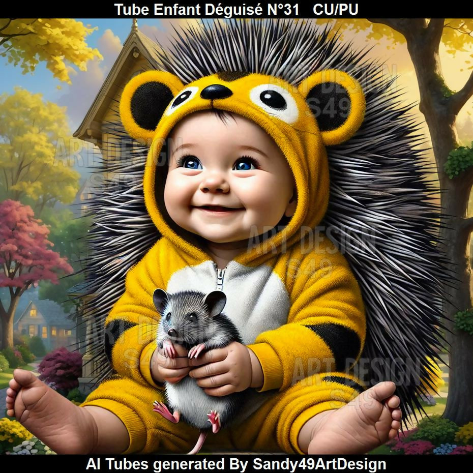Tube Enfant Déguisé N°31