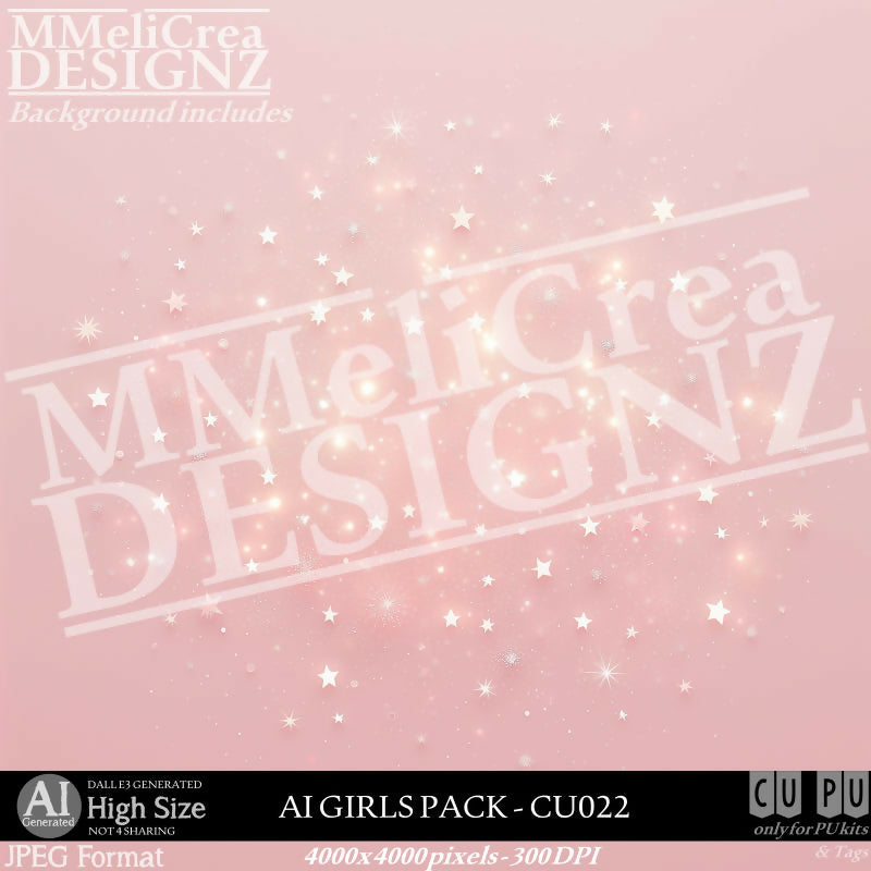 MMD - AI - GIRLS PACK - CU022