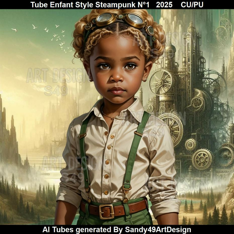 Tube Enfant Style Steampunk N°1 2025