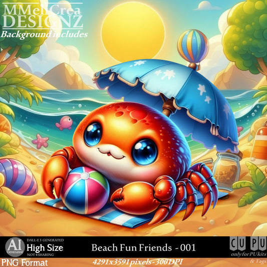 MMD_EXTRAPACK_AI_BeachFunFriends001_PV1