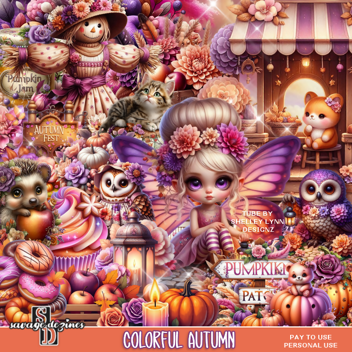 Colorful Autumn Kit