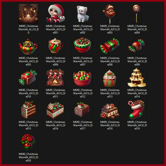MMD - AI - PACKAGE - CU Christmas Warmth