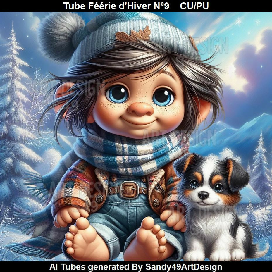 Tube Féérie Hiver N°9