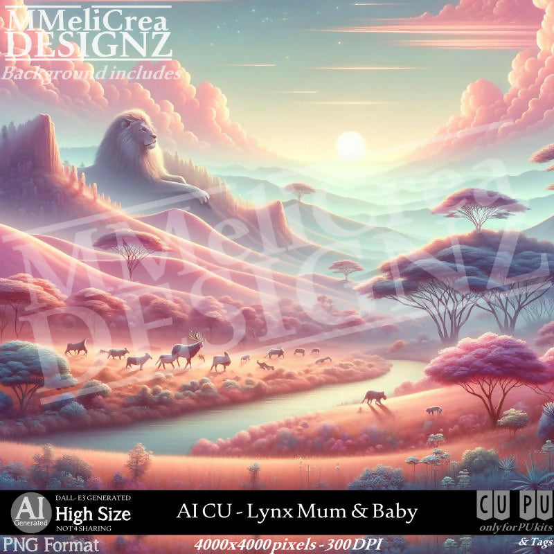 MMD_AI_CULynxMum&Baby_PV1