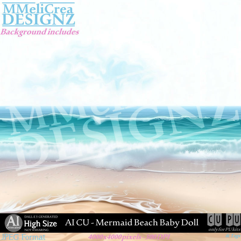 MMD_AI_CUMermaidBeachcBabyDoll_PV2