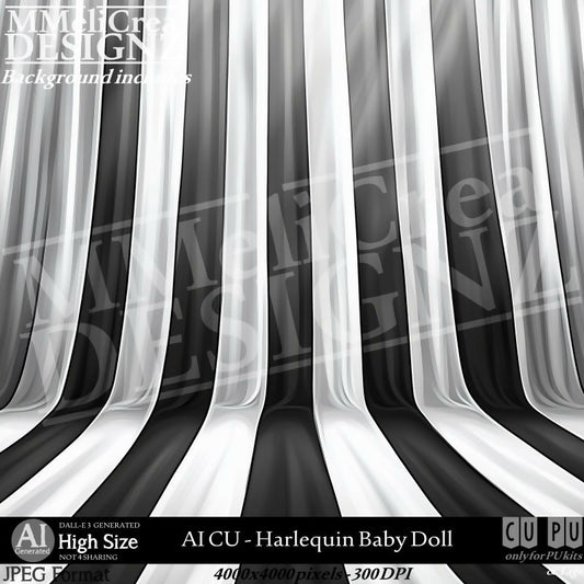 MMD - AI - CU Harlequin Baby Doll