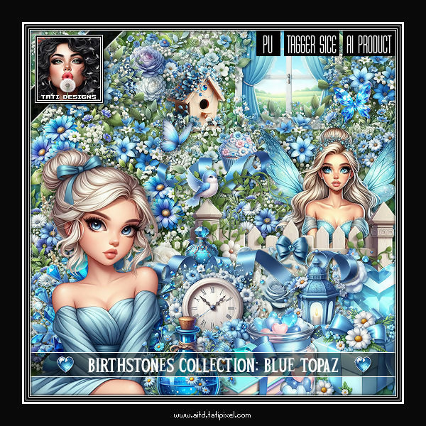 TD - Birthstones: Blue Topaz