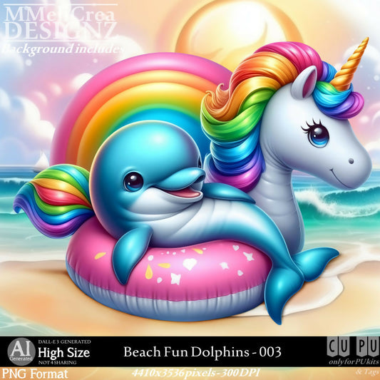 MMD_EXTRAPACK_AI_BeachFunDolphins003_PV2