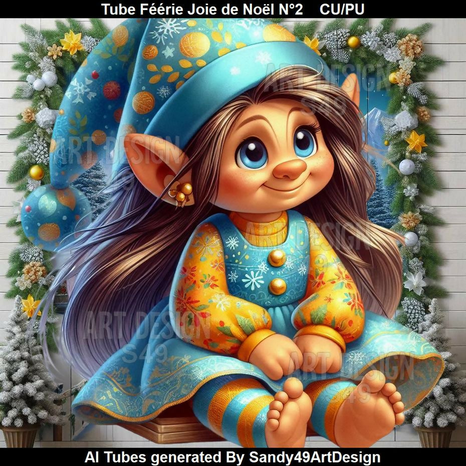 Tube Féérie La Joie de Noël N°2