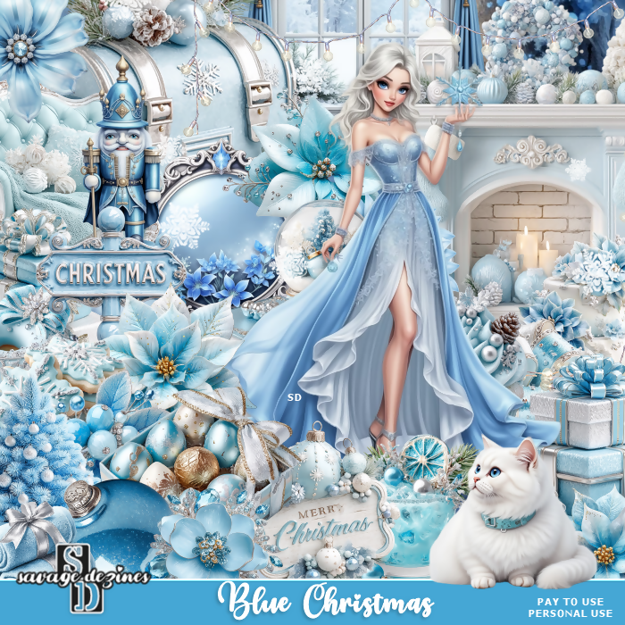 Blue Christmas Kit