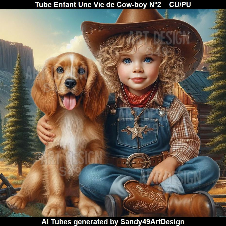 Tube Enfant une Vie de Cow-boy N°2