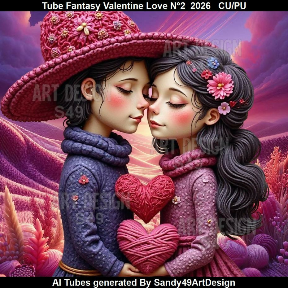 Tube Fantasy Valentin Love N°2 2026