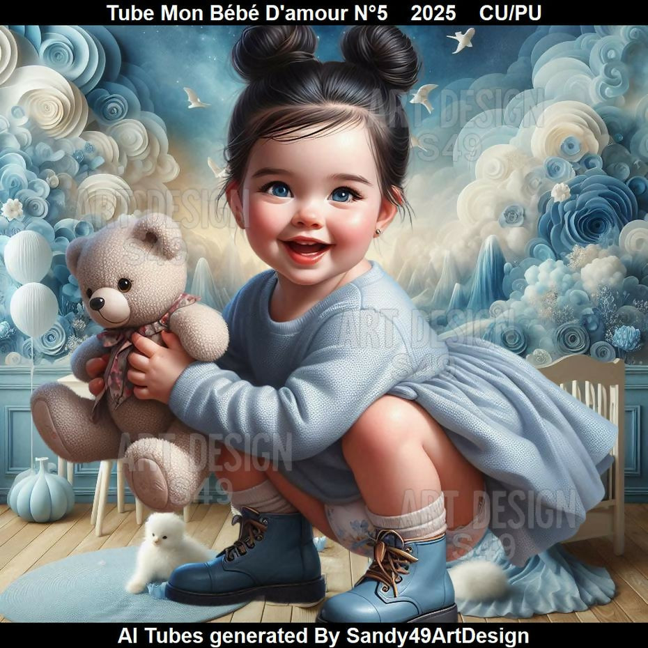 Tube Mon Bébé d'amour N°5 2025