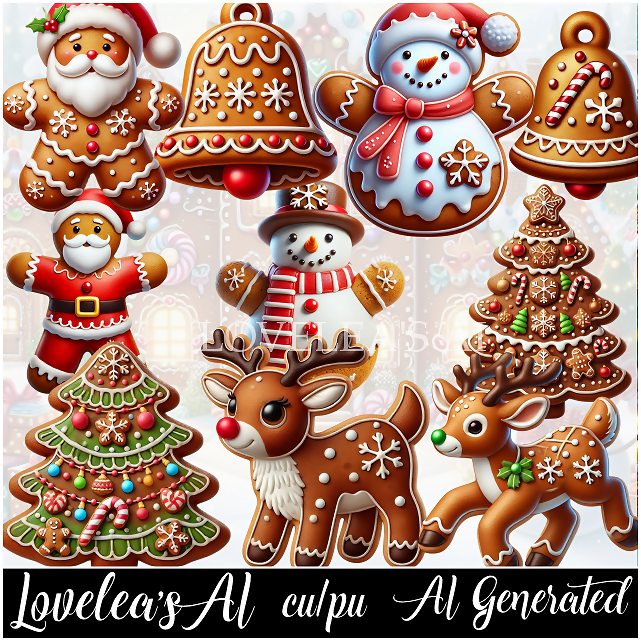 GINGERBREAD COOKIES 1