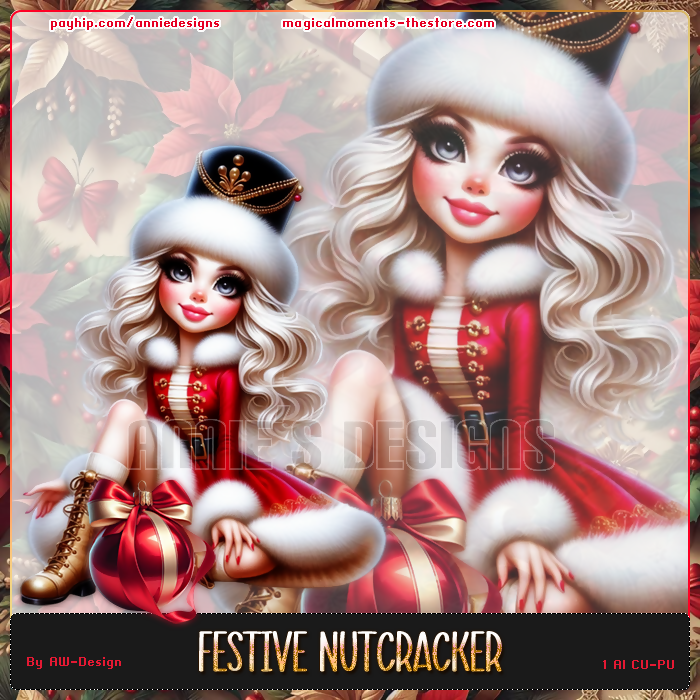 Festive Nutcracker AI CU-PU