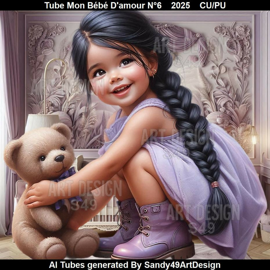 Tube Mon Bébé d'amour N°6 2025