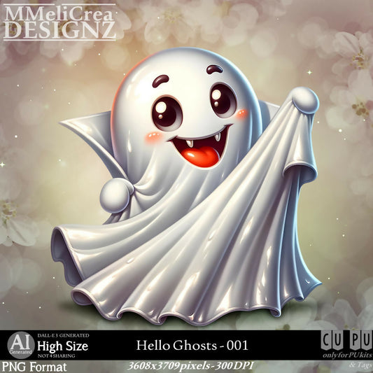 MMD - AI - Hello Ghosts - CU001