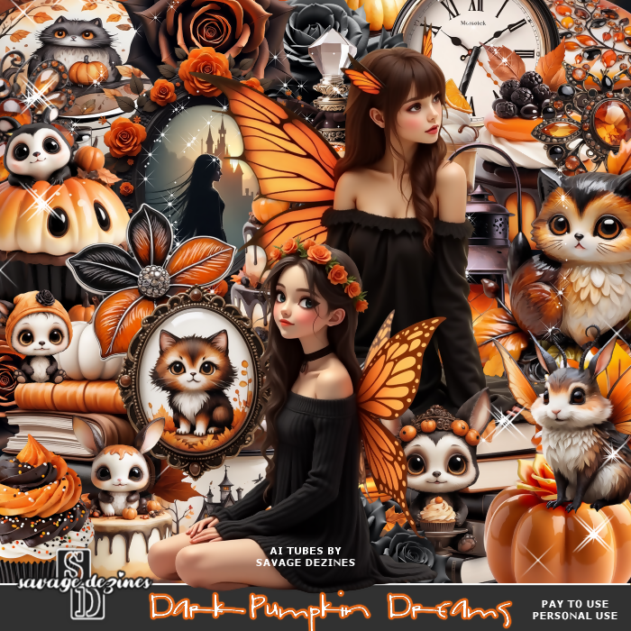 Dark Pumpkin Dreams Kit