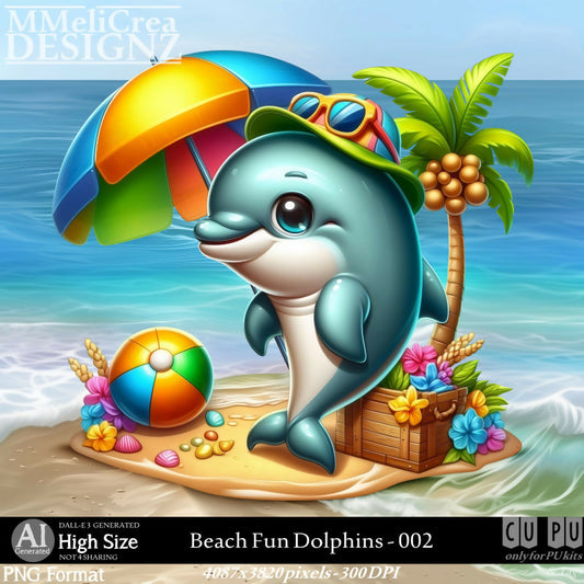 MMD_EXTRAPACK_AI_BeachFunDolphins002_PV1