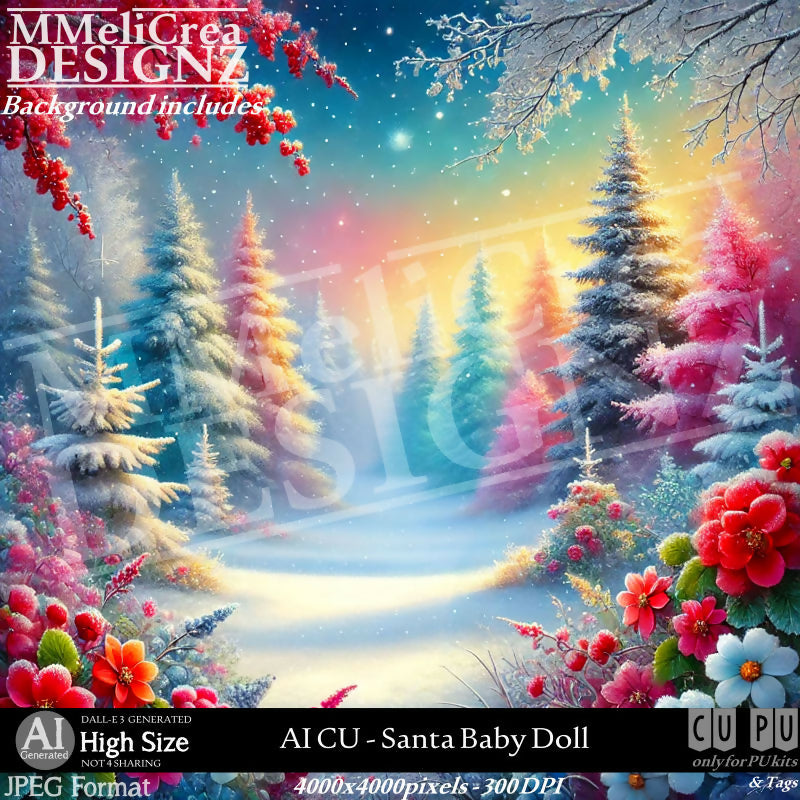 MMD - AI - CU Santa Baby Doll