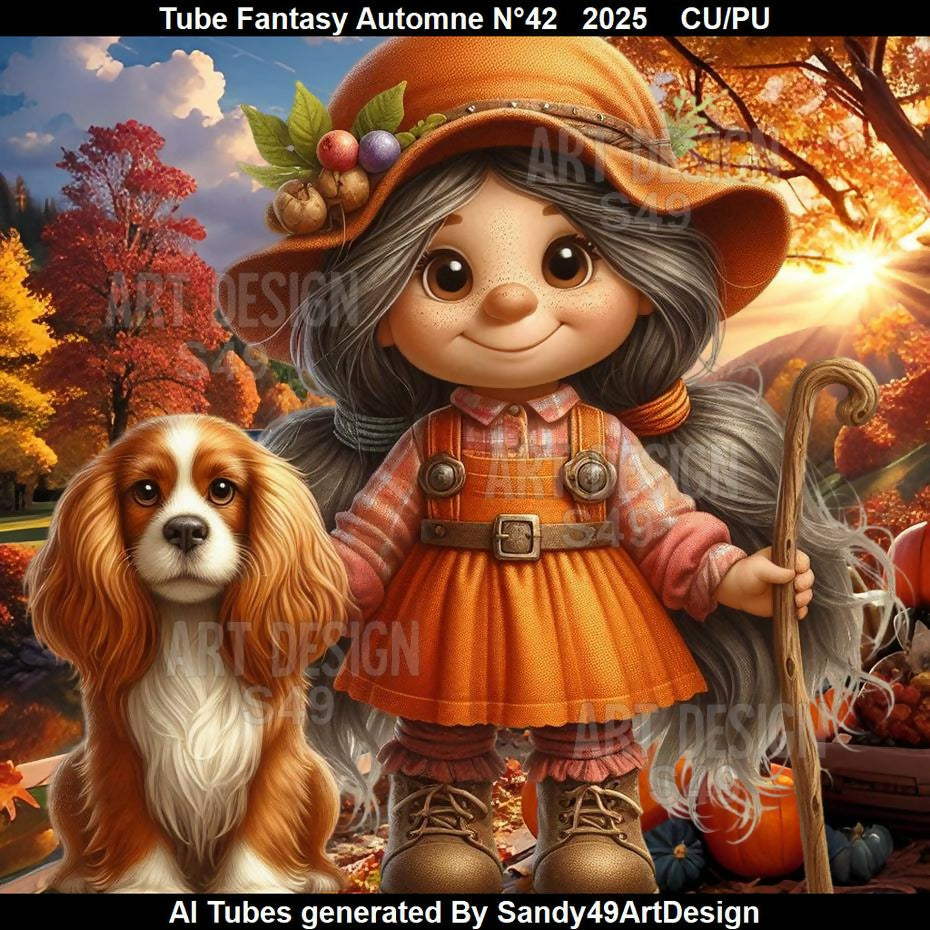Tube Fantasy Automne N°42 2025