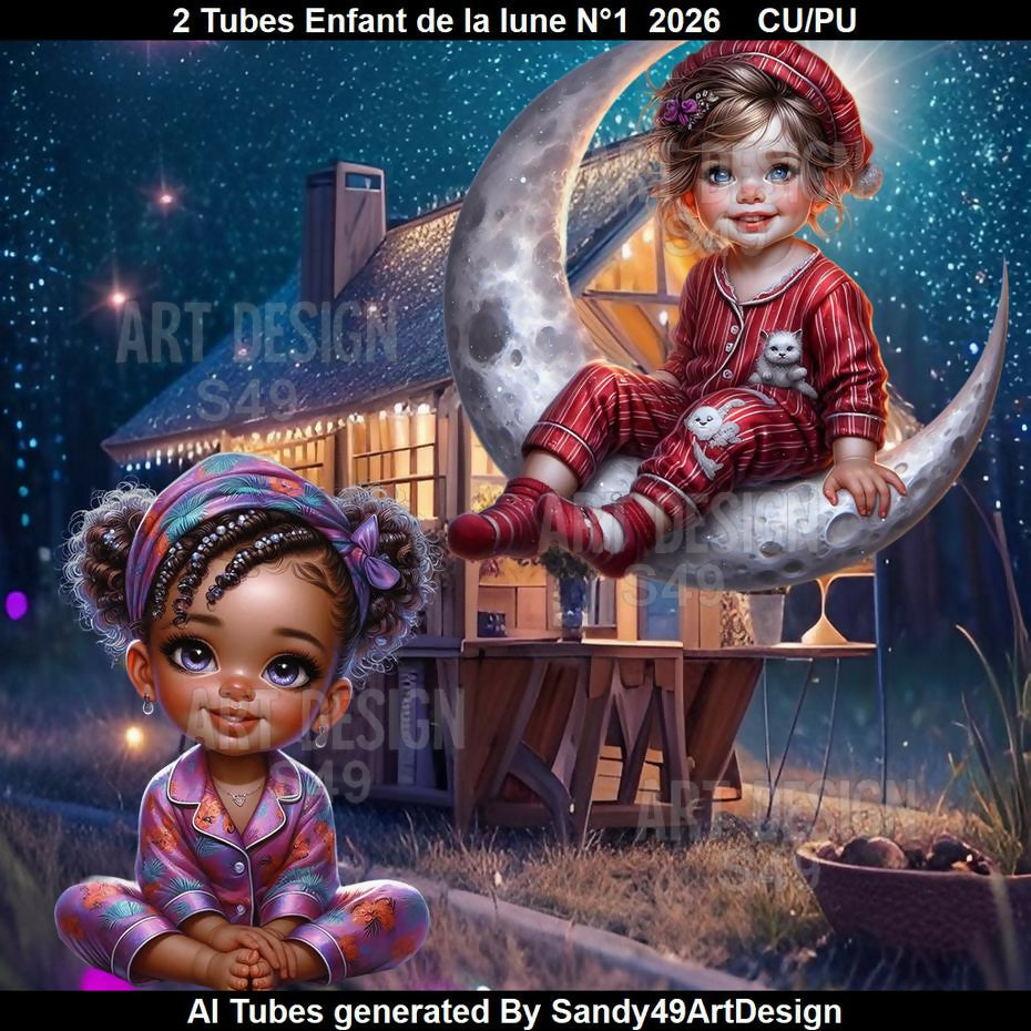 2 Tubes Enfant de la Lune N°1 2026