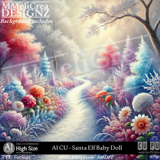 MMD - AI - CU Santa Elf Baby Doll