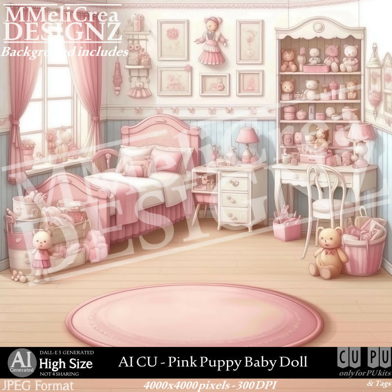 MMD_AI_CUPinkPuppyBabyDoll_PV1