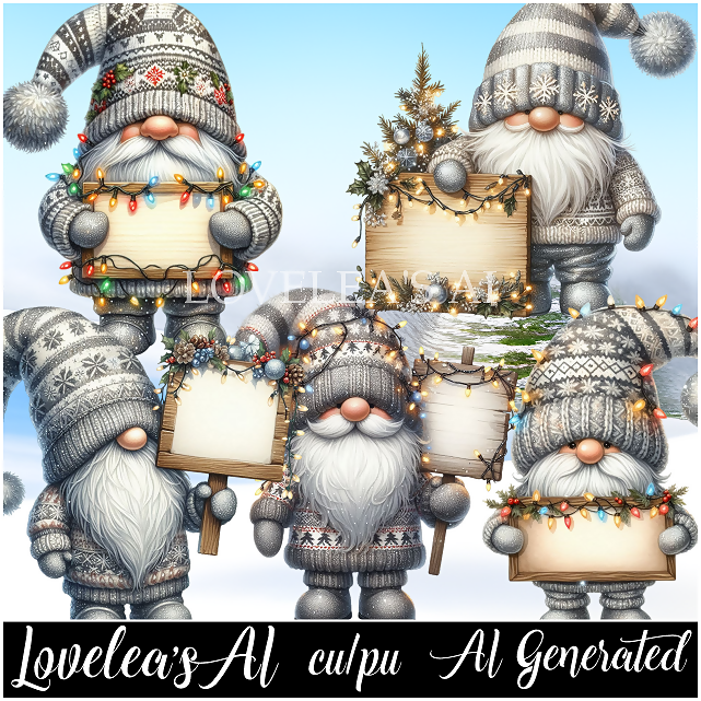 GNOMES - BLANK SIGN PACK *19 TUBES