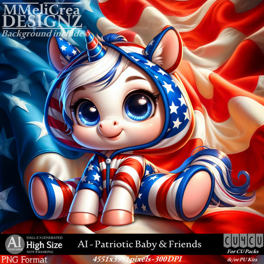 MMD_AI_CU4CU_PatrioticBaby&Friends_PV1