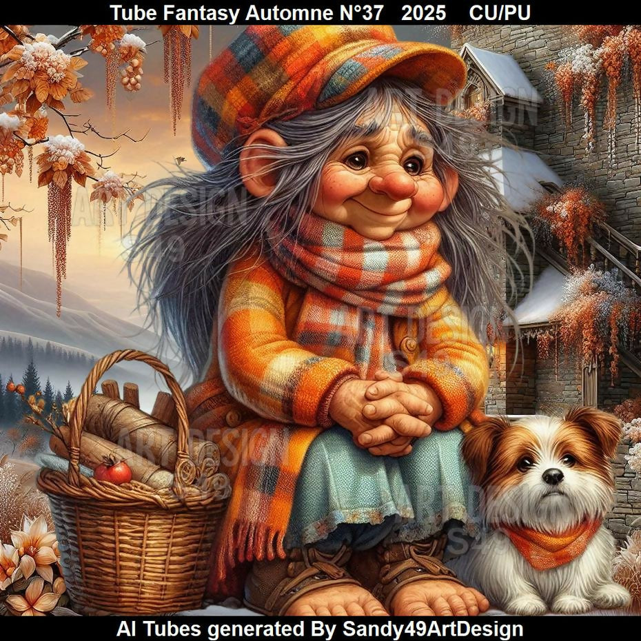 Tube Fantasy Automne N°37 2025