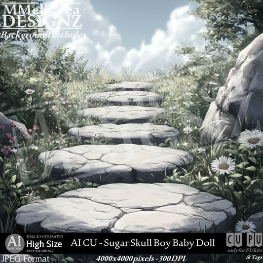MMD - AI - CU Sugar Skull Boy Baby Doll