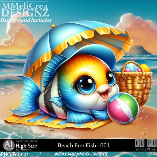 MMD_EXTRAPACK_AI_BeachFunFish001_PV1